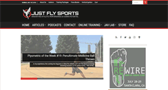 Desktop Screenshot of just-fly-sports.com